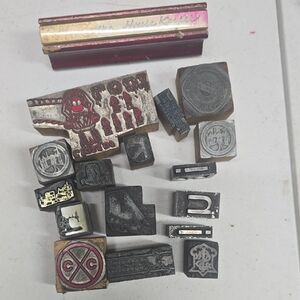 Vintage Stamp Collection Set